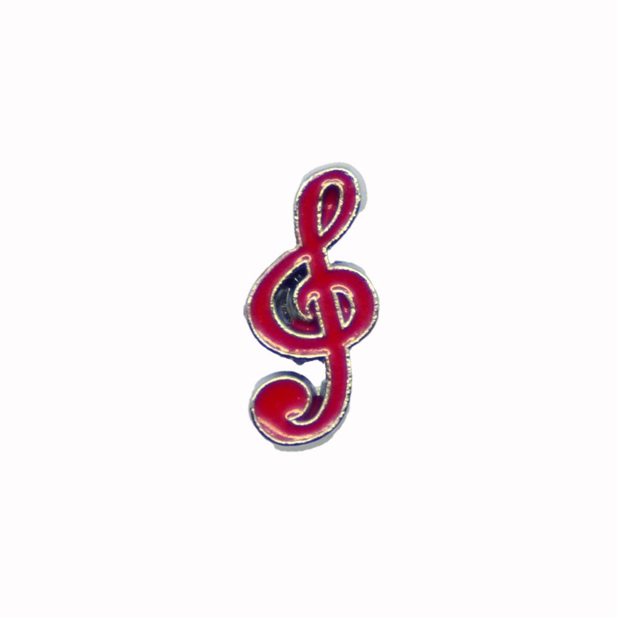 Elegant Red Musical Key