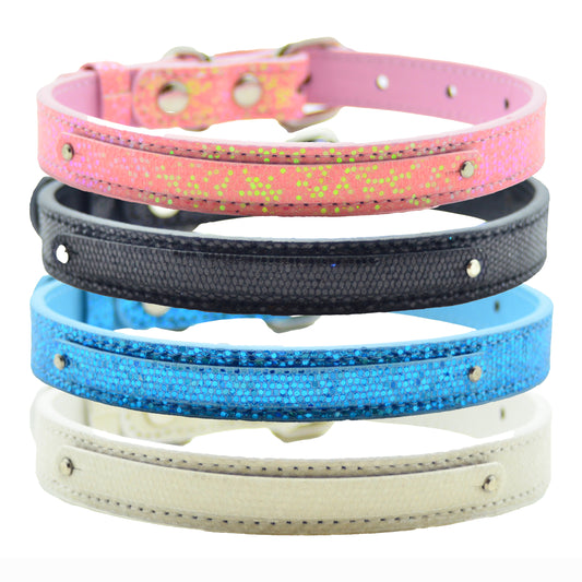 PET COLLAR SPARKLY, 41cm